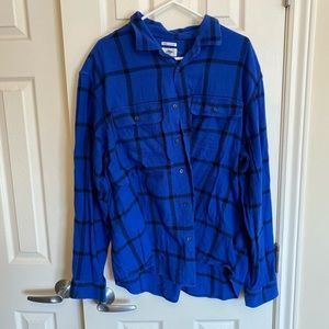 Old Navy plaid button up shirt